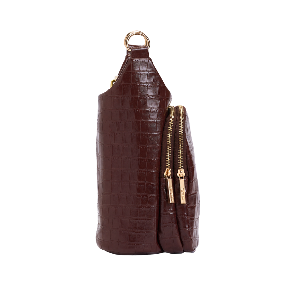 Merlot Faux Croc HydroBag®