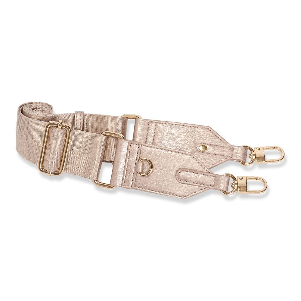 Soft Gold Vegan Leather HydroBag® with Strap Bundle