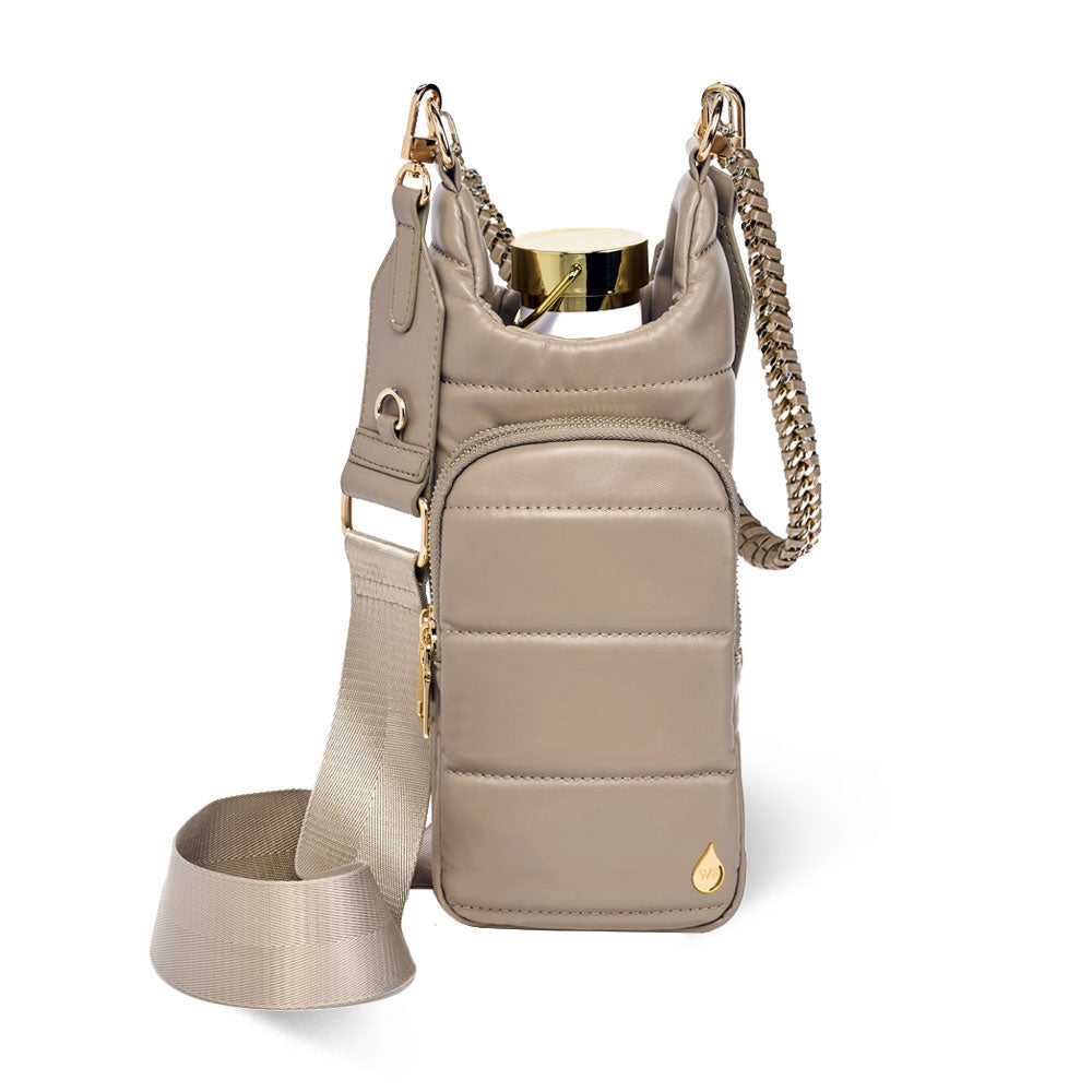 Taupe Vegan Leather Hydrobag® with Strap Bundle