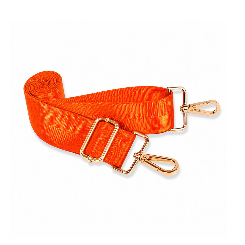 Clear HydroBag® Stadium with Clementine Orange Trim and Matching RFID Pouch