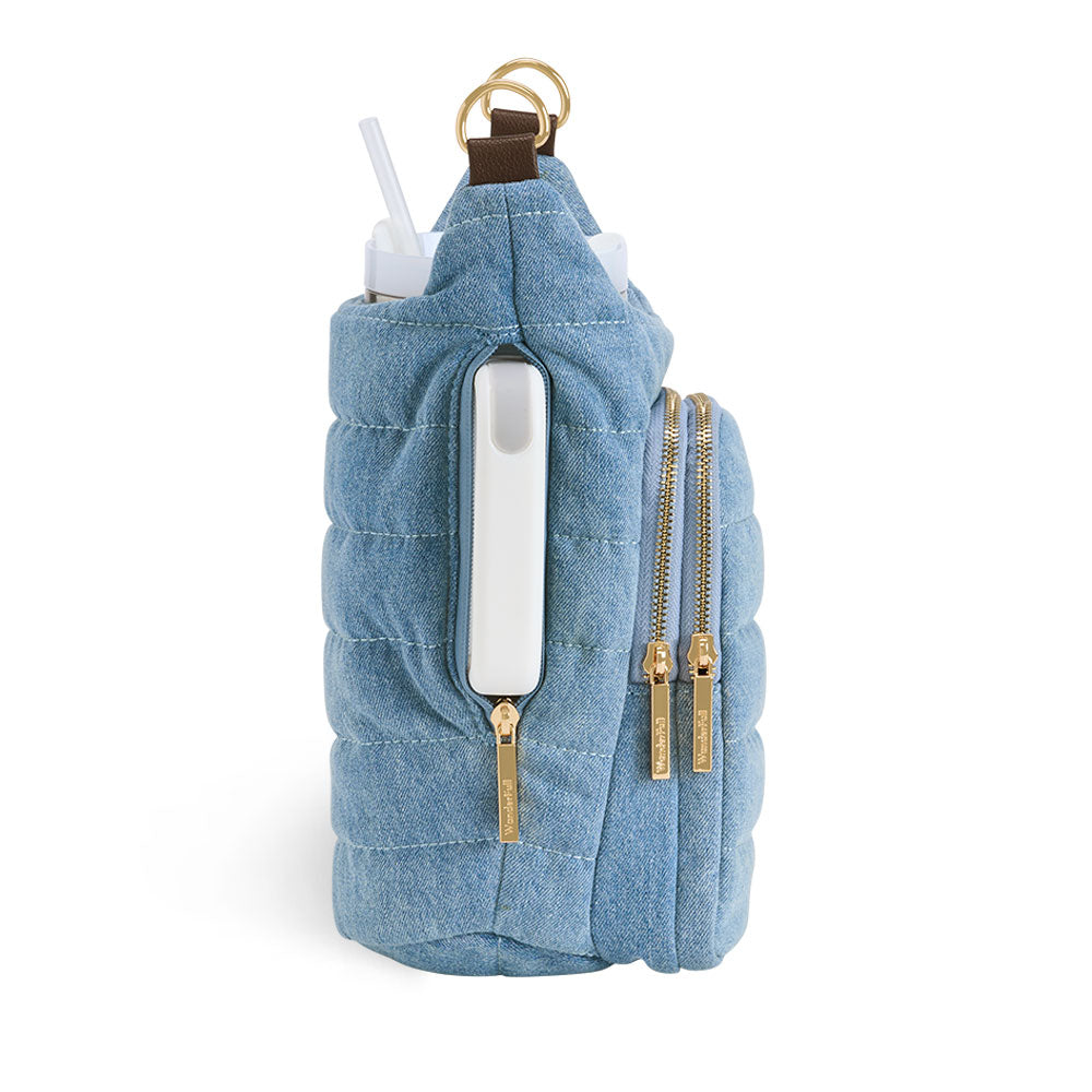 HydroBag® HANDLE™- Light Denim with Gold Hardware