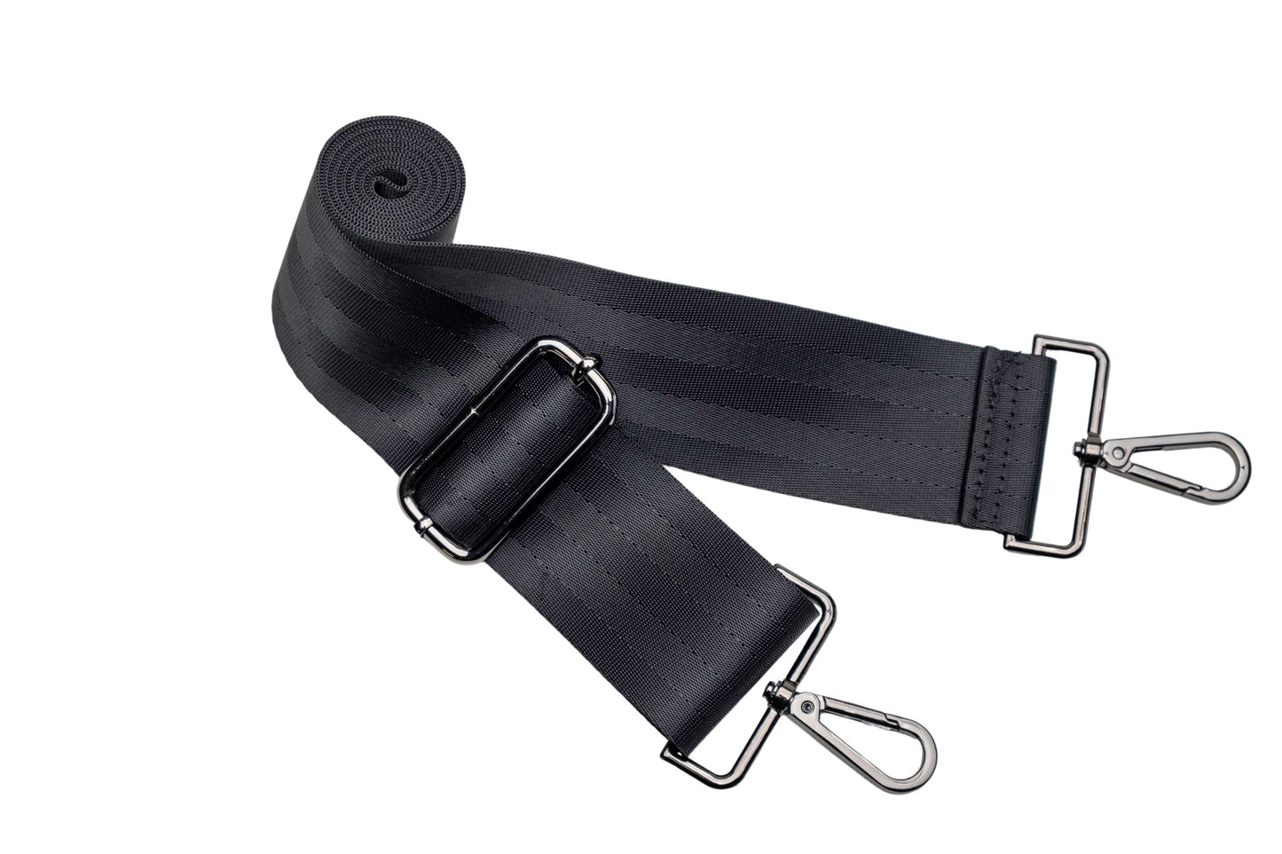 Wholesale Black Strap with Silver Hardware