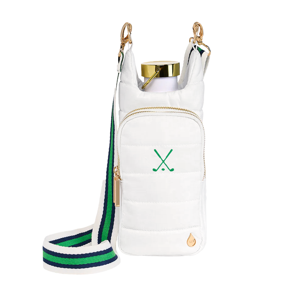 White Ripstop HydroBag® with Golf Embroidery