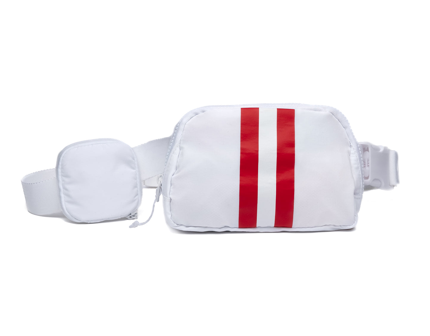 Varsity Red/White HydroBeltbag with HydroHolster