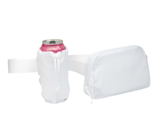 White HydroBeltbag with Removable HydroHolster