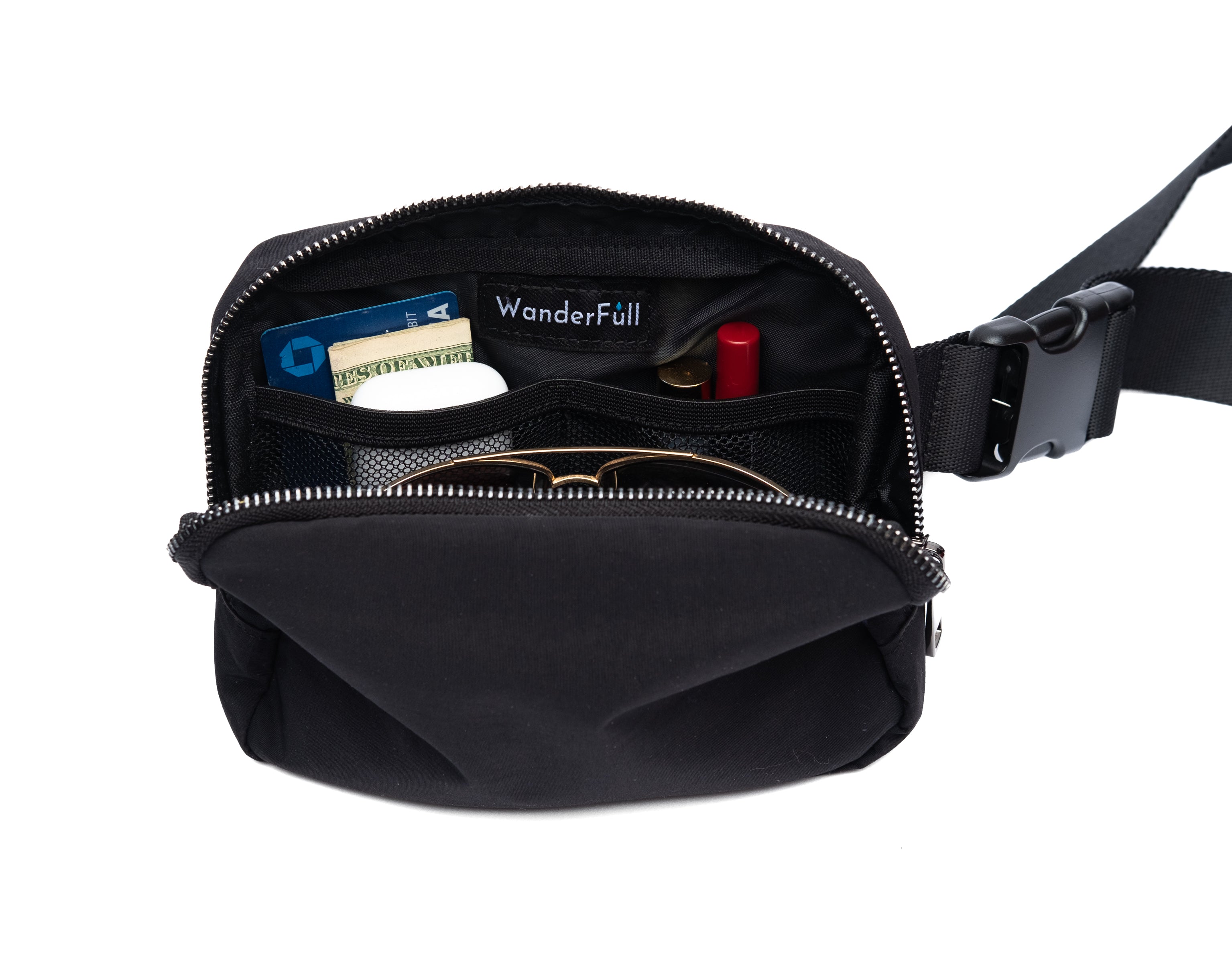Black HydroBeltbag with Removable HydroHolster