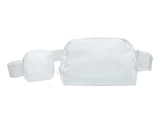 White HydroBeltbag with Removable HydroHolster